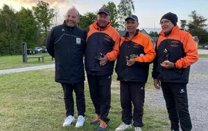 Vice-champions CD35 triplette masculin