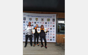 Vice-championnes ligue doublette