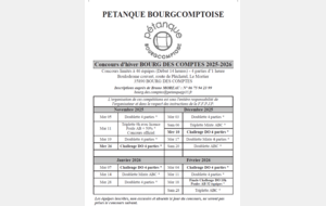 Calendrier des concours d'hiver