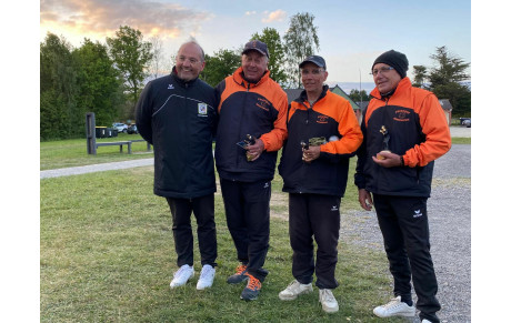 Vice-champions CD35 triplette masculin